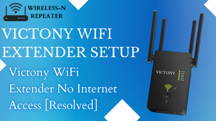 victony wifi extender setup,